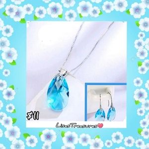 Pretty Necklace Earrings Set